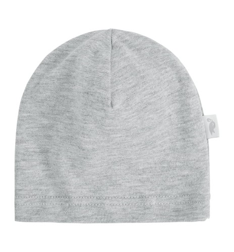 Czapka niemowlęca szara BASIC
