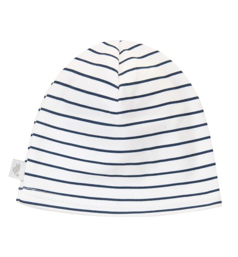 Czapka bawełniana w paski 