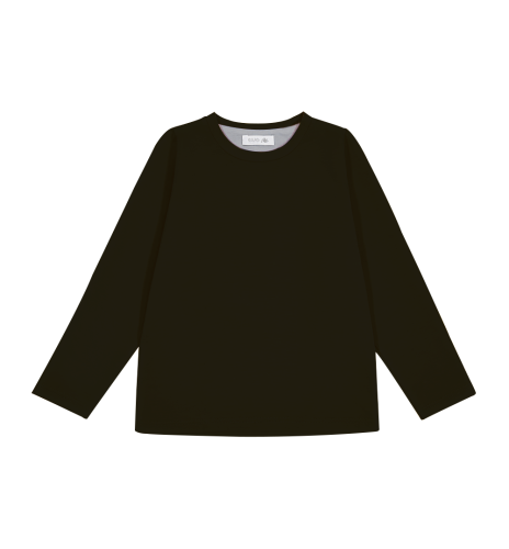 T-shirt z długim rękawem czarny