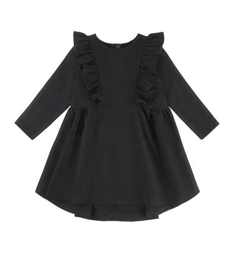 Sukienka ze skrzydełkami czarna