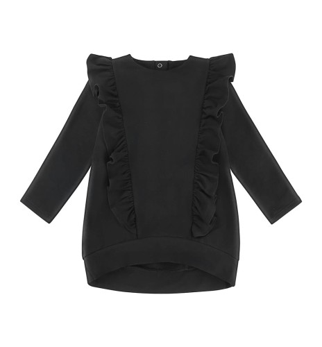 Bluza ze skrzydełkami czarna