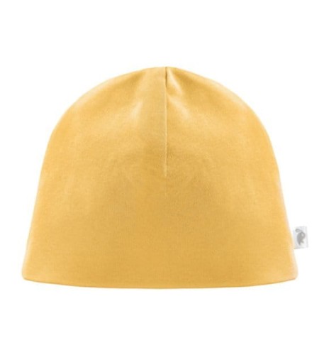 Czapka  dresowa podwójna musztardowa BASIC