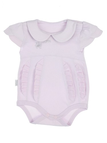 Body krótki rękaw fiolet DIANA