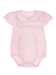 Body krótki rękaw różowe DIANA