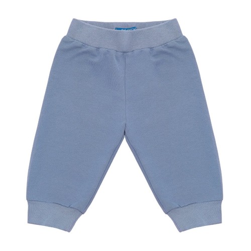 Spodnie niemowlęce dresowe, niebieskie