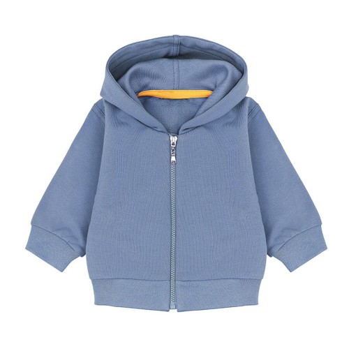 Bluza z kapturem, niebieska