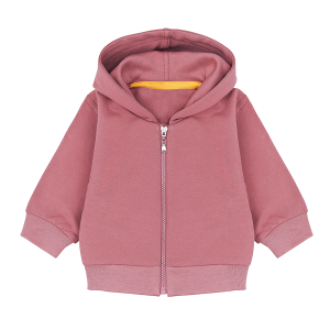 Bluza z kapturem, różowa