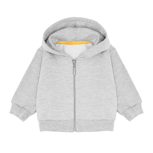 Bluza z kapturem, szara