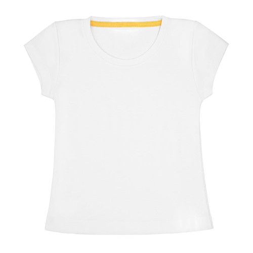Koszulka z krótkim rękawem, biała
