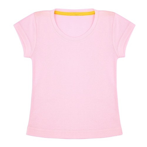 Koszulka z krótkim rękawem, różowa