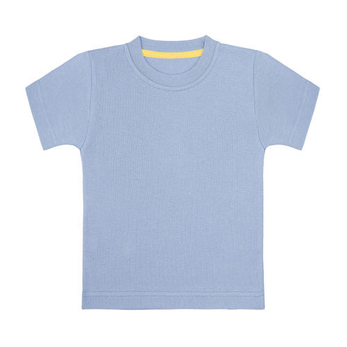 Koszulka z krótkim rękawem, błękitna