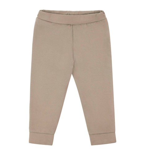 Legginsy niemowlęce z kokardką beżowe