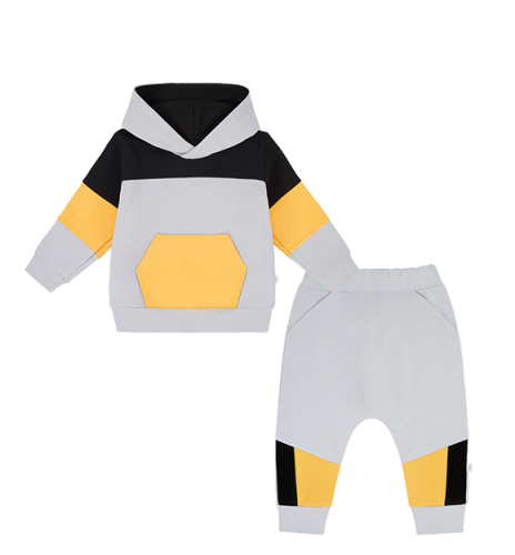 Dres niemowlęcy 3 kolory szary