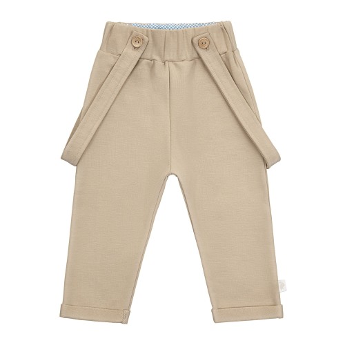 TRL-65762BE Spodnie z szelkami BEŻ tini.jpg