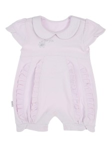 Pajac z krótkim rękawem fiolet DIANA