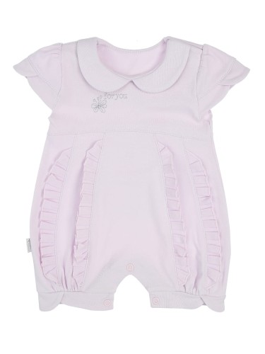 Pajac z krótkim rękawem fiolet DIANA